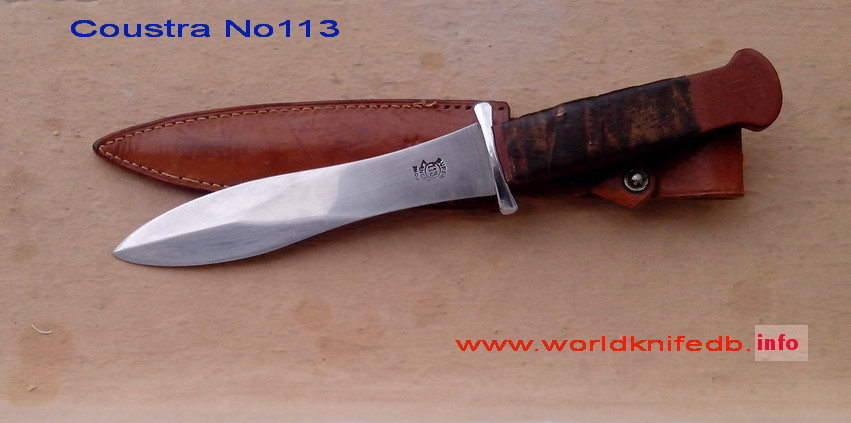 Coustra, throwing knife