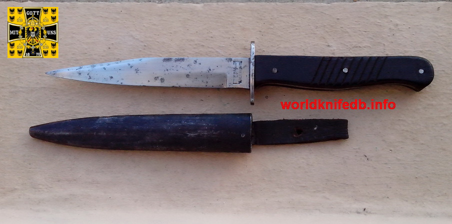 ERN  WALD.RHEINL, trench knife